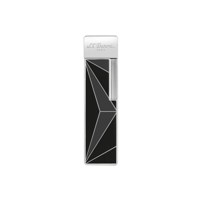 S.T. DUPONT Twiggy Chrome Fire X Black Lighter/Briquet 030070