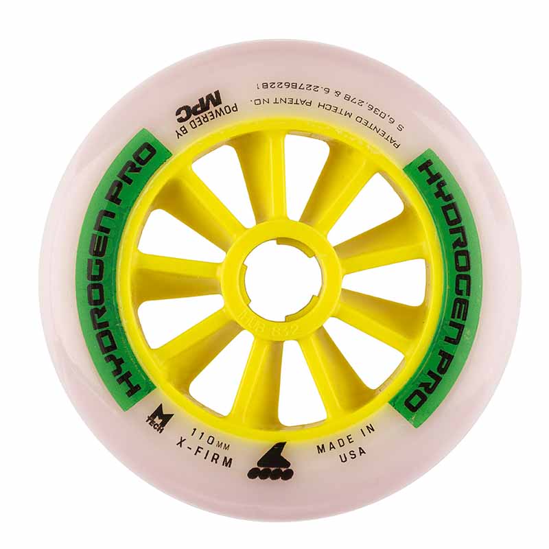 Rollerblade Hydrogen Pro 110mm Wheels (Pack of 8)