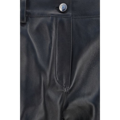 Magda Butrym Black Leather Pants