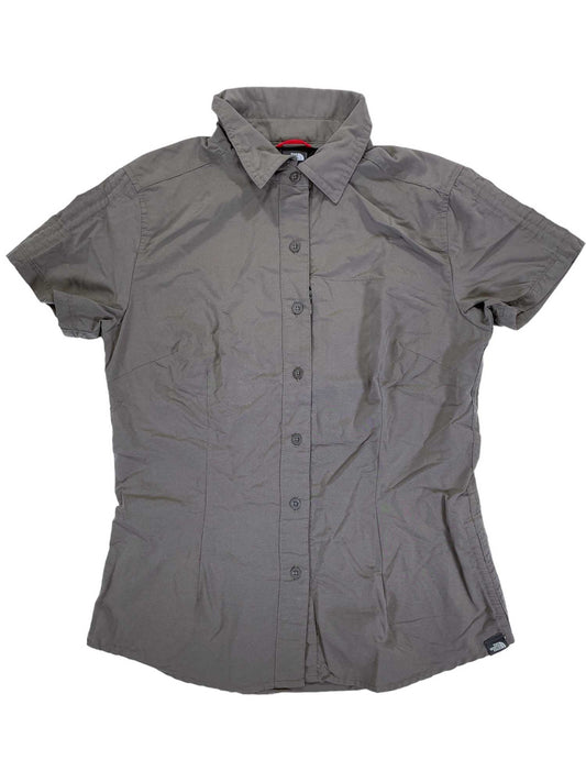 Womens Woven Short Sleeve Shirt