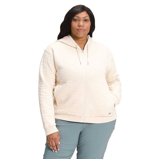 The North Face Womens Plus Longs Peak Quilted Full Zip Hoodie