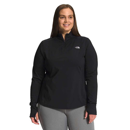 The North Face Womens Plus Winter Warm Essential 1/4 Zip Top