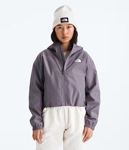The North Face - Quest Mono Cropped Jacket - Women's - Transcendent Grey